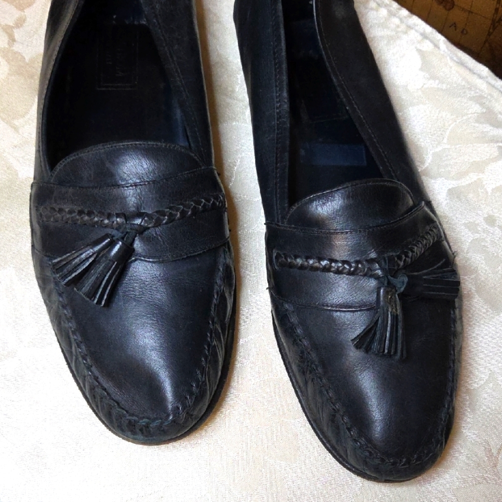 Nordstrom Blue Leather Loafers